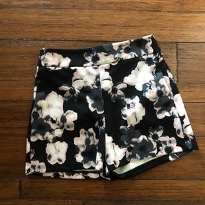 Floral dress shorts